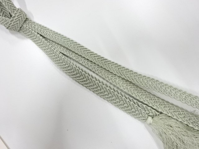 JAPANESE KIMONO / HAND-TIED OBIJIME CORD FOR SUMMER